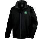 Hibernian Edinburgh R321M Black Softshell Coat Juniors
